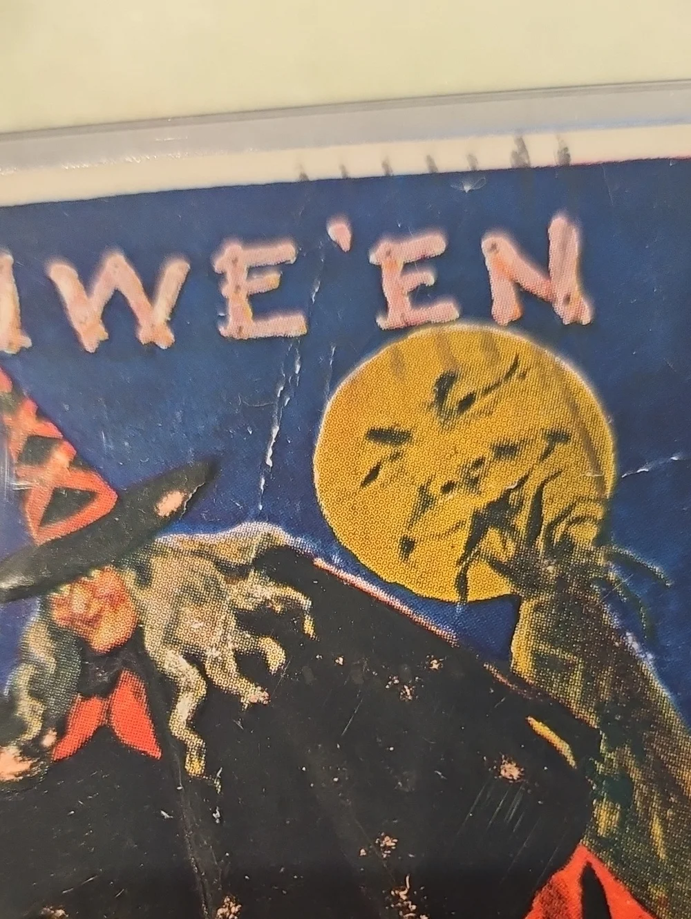 Origional 1909 Halloween Embossed Postcard By Bernhardt Wall